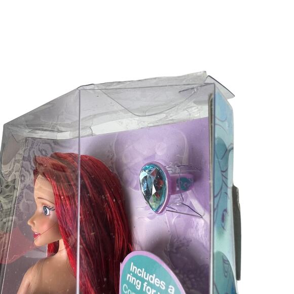 Disney Princess Ariel Classic Doll 11.5" Disney Store Red Hair Mermaid Toy - Picture 3 of 9